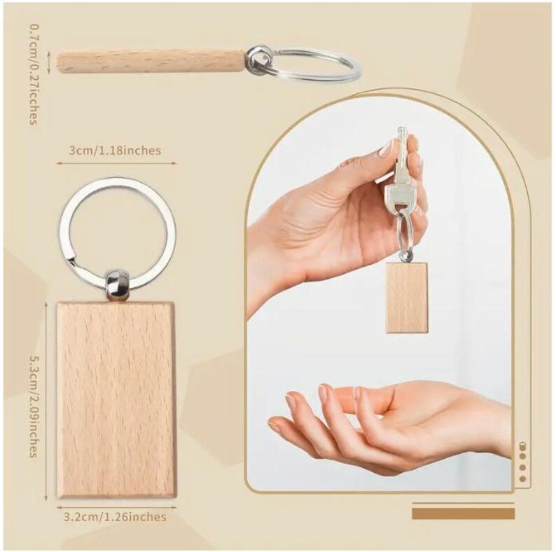 Personalised Key Label