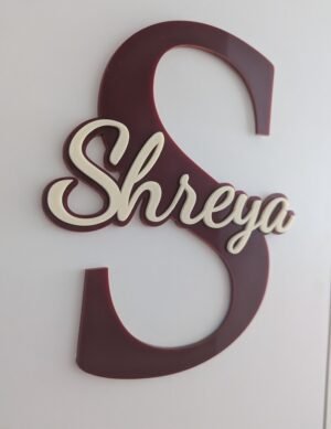 Custom Acrylic Name Sign