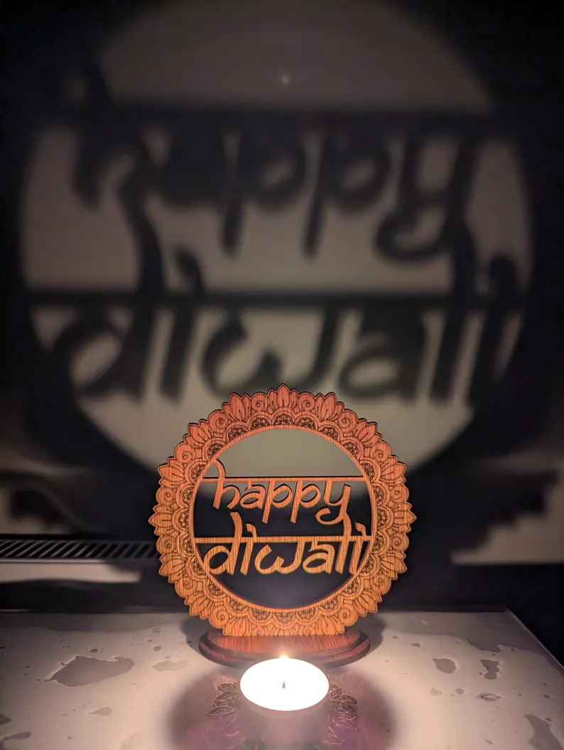 Festive Diya Stand