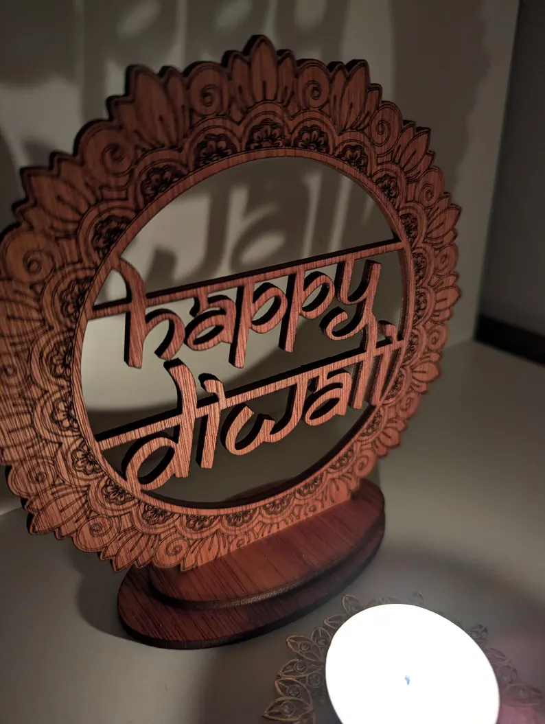 Festive Diya Stand