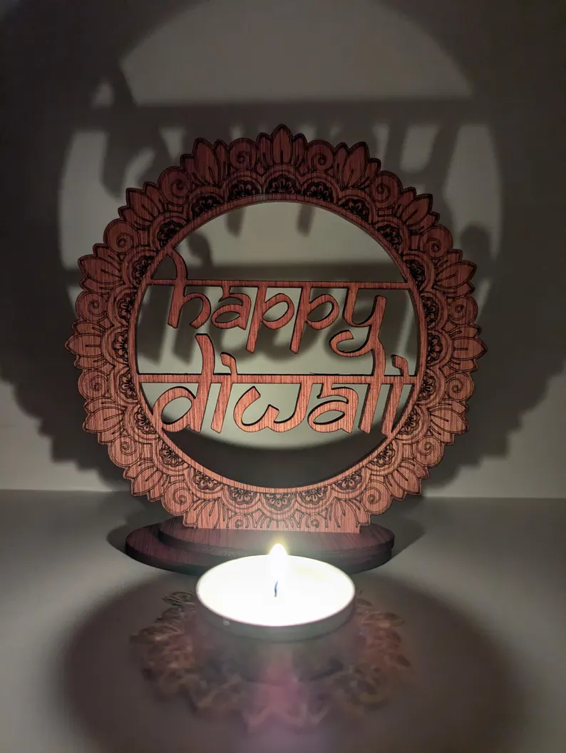 Festive Diya Stand