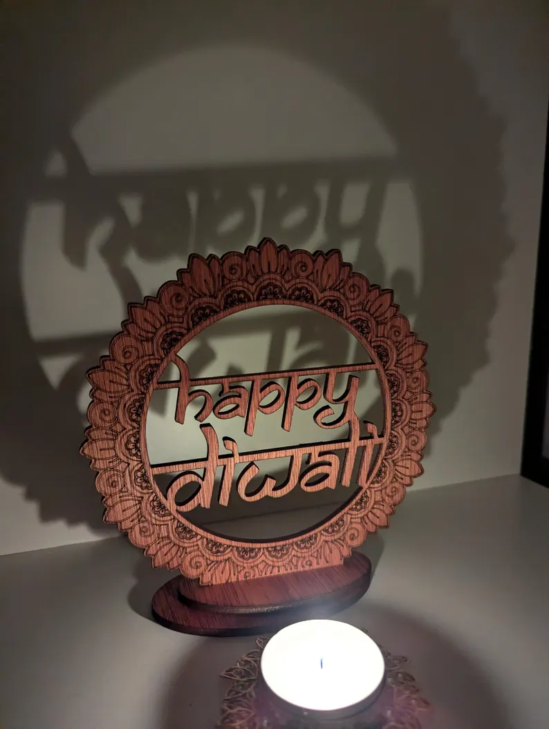 Festive Diya Stand