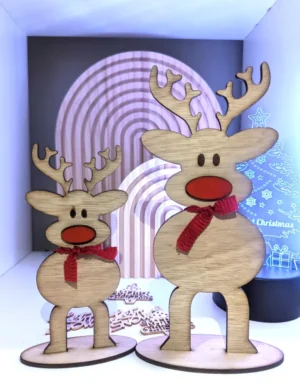 Personalised Festive Moose