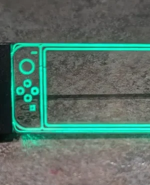 Personalised Gaming LED Keychain