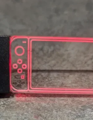 Personalised Gaming LED Keychain