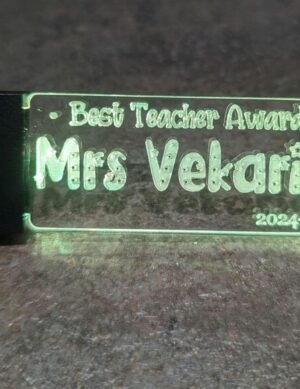 Personalised LED Keyring